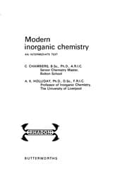 Tapa de Modern inorganic chemistry