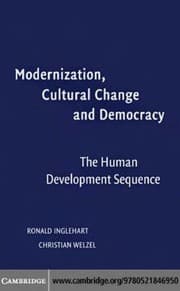 Tapa de MODERNIZATION, CULTURAL CHANGE, AND DEMOCRACY: THE HUMAN DEVELOPMENT SEQUENCE