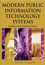 Tapa de Modern public information technology systems