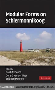 Tapa de Modular forms on schiermonnikoog