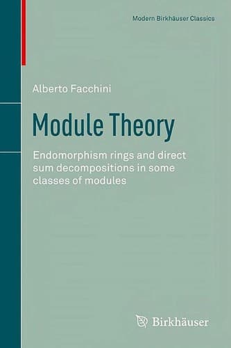 Tapa de Module theory