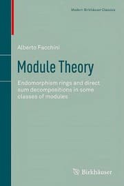 Tapa de Module theory