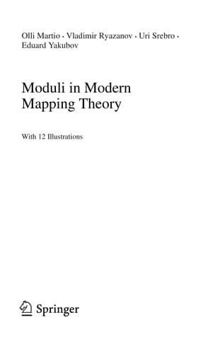 Tapa de Moduli in modern mapping theory