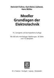 Tapa de Moeller Grundlagen der Elektrotechnik