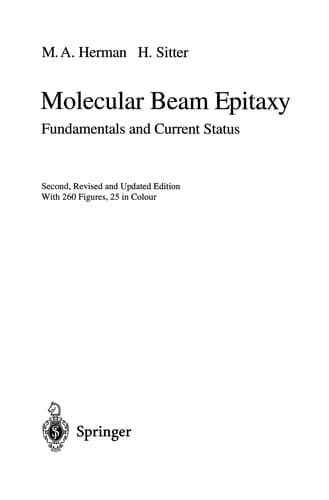Tapa de Molecular beam epitaxy