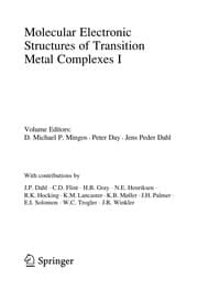Tapa de Molecular electronic structures of transition metal complexes