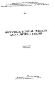Tapa de Monopoles, minimal surfaces, and algebraic curves