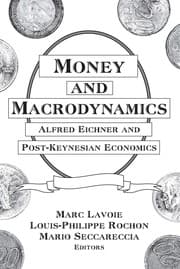 Tapa de Money and macrodynamics