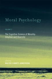 Tapa de Moral psychology