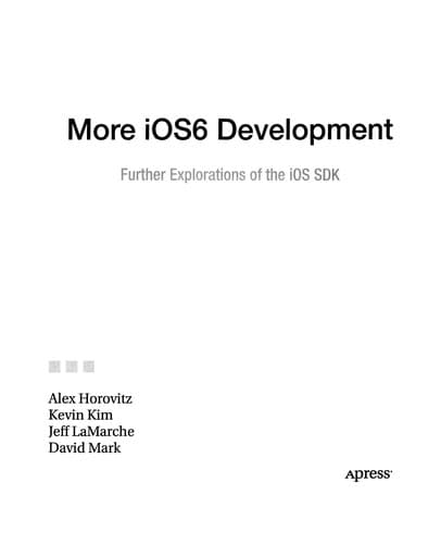 Tapa de More iOS6 Development