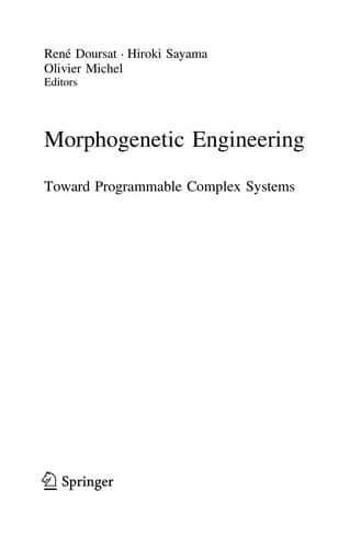 Tapa de Morphogenetic Engineering