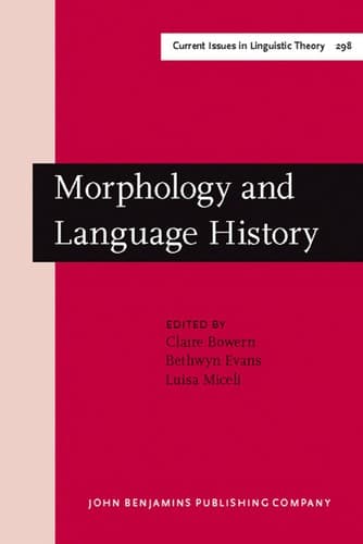 Tapa de Morphology and language history