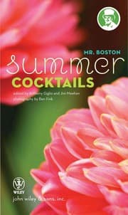 Tapa de Mr. Boston summer cocktails