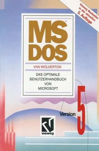 Tapa de MS-DOS