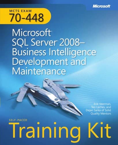 Tapa de Microsoft SQL Server 2008--business intelligence development and maintenance