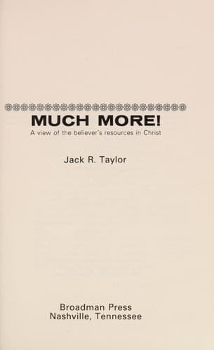Tapa de Much more!