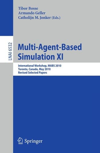 Tapa de Multi-Agent-Based Simulation XI