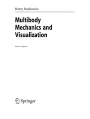 Tapa de Multibody mechanics and visualization