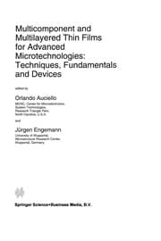 Tapa de Multicomponent and Multilayered Thin Films for Advanced Microtechnologies: Techniques, Fundamentals and Devices