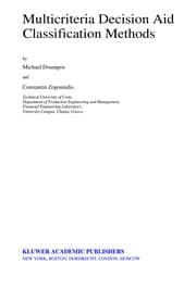 Tapa de Multicriteria decision aid classification methods