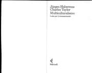 Tapa de Multiculturalismo