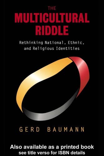 Tapa de The multicultural riddle