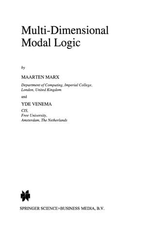 Tapa de Multi-Dimensional Modal Logic