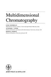 Tapa de Multidimensional chromatography