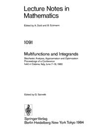 Tapa de Multifunctions and integrands