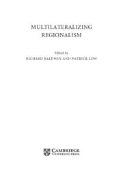 Tapa de Multilateralizing regionalism