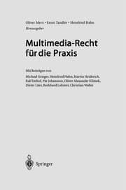 Tapa de Multimedia-Recht für die Praxis
