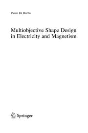 Tapa de Multiobjective shape design in electricity and magnetism