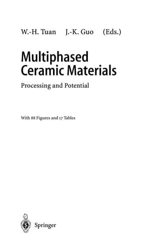 Tapa de Multiphased Ceramic Materials