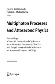 Tapa de Multiphoton Processes and Attosecond Physics
