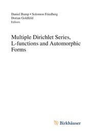 Tapa de Multiple Dirichlet Series, L-functions and Automorphic Forms