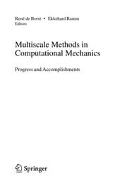 Tapa de Multiscale methods in computational mechanics