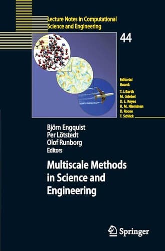 Tapa de Multiscale methods in science and engineering