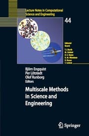 Tapa de Multiscale methods in science and engineering