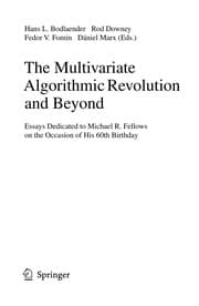 Tapa de The Multivariate Algorithmic Revolution and Beyond