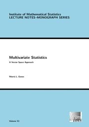 Tapa de Multivariate statistics