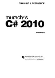 Tapa de Murach's C# 2010