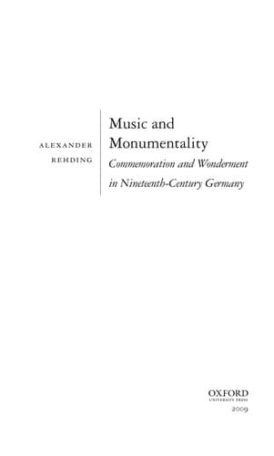Tapa de Resounding monumentality