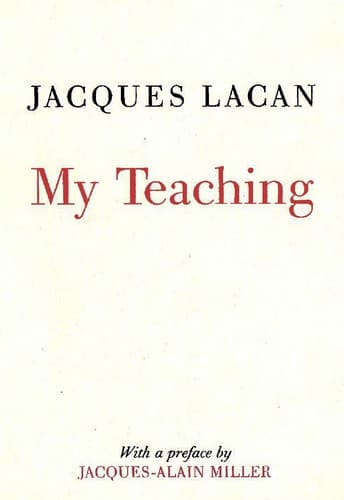 Tapa de My teaching