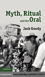 Tapa de Myth, ritual and the oral