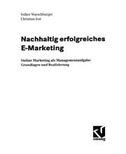 Tapa de Nachhaltig erfolgreiches E-Marketing