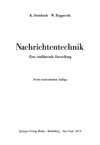 Tapa de Nachrichtentechnik