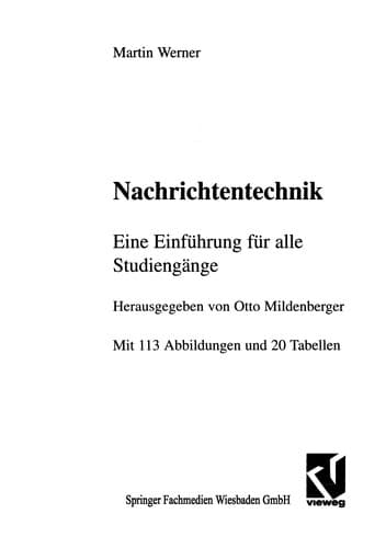 Tapa de Nachrichtentechnik