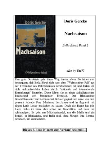 Tapa de Nachsaison