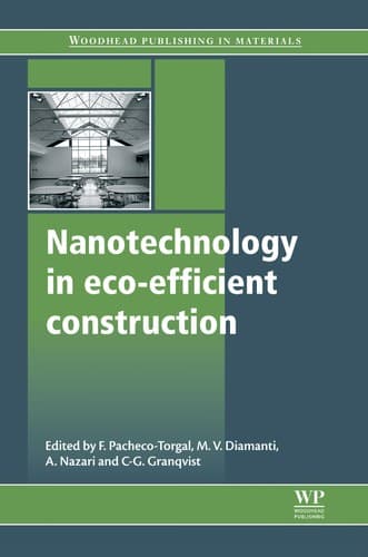 Tapa de Nanotechnology in eco-efficient construction