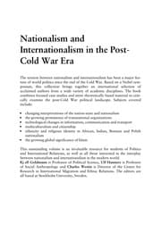 Tapa de Nationalism and internationalism in the Post-Cold War era